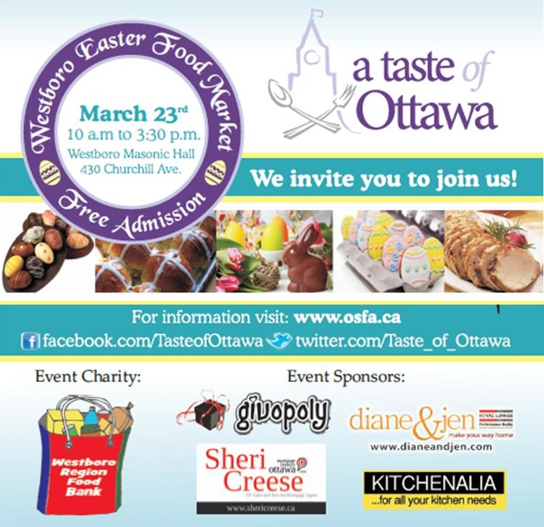 Taste of Ottawa Mini Easter Poster