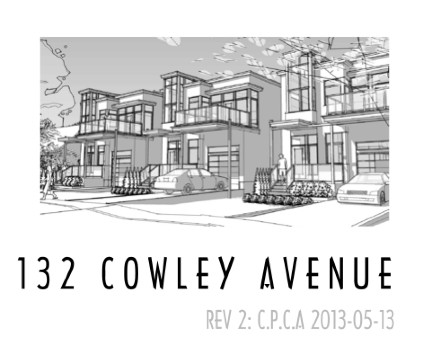 132 cowley avenue drawing