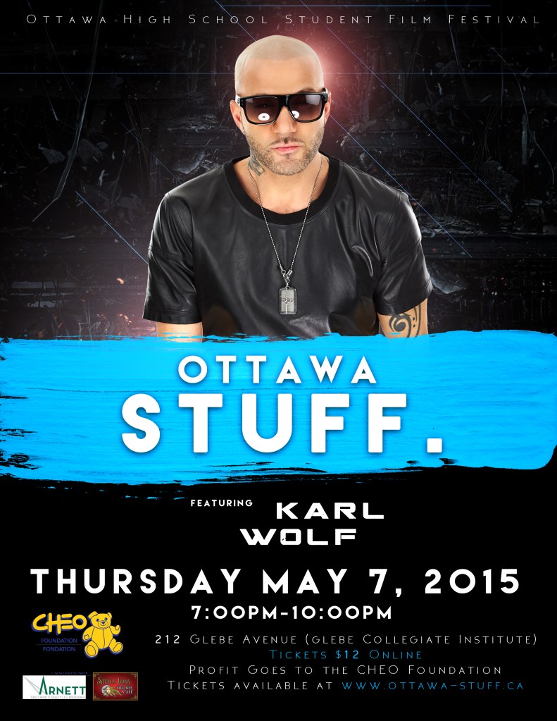 Ottawa High School Student Film Festival Poster 2