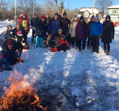 [Bonfire Group Photo]
