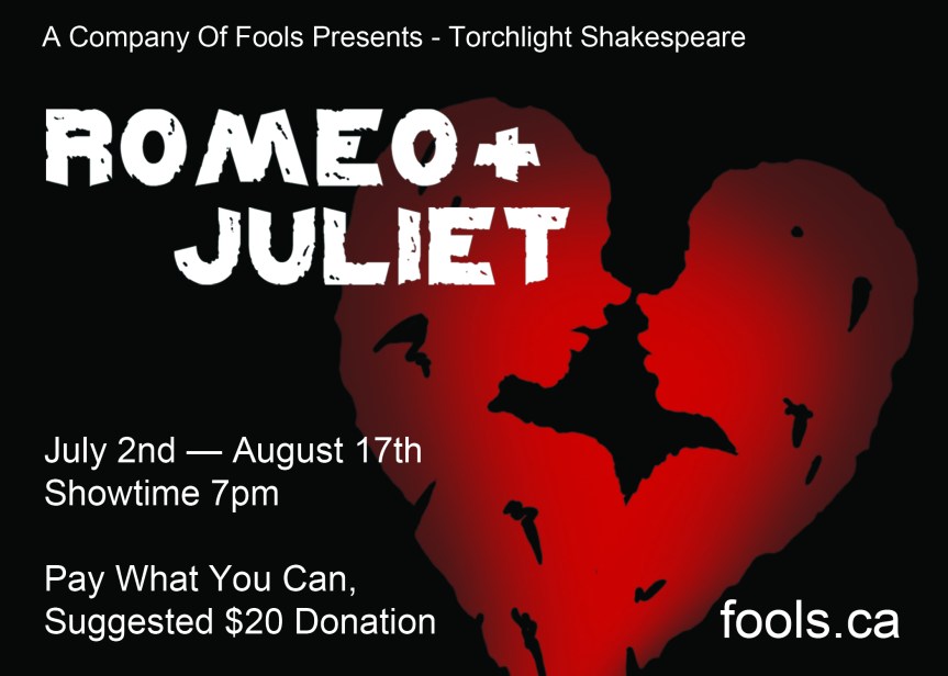 [Romeo and Juliet Postcard Front]