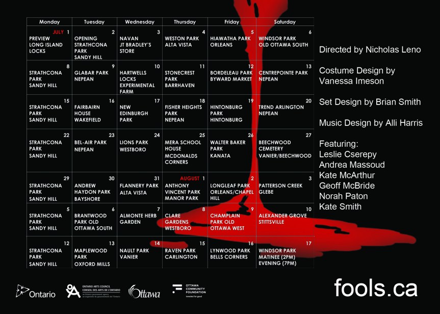 [Romeo and Juliet Postcard Back]