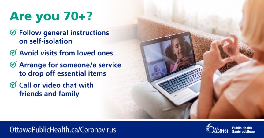 [Poster for over 70 - English]