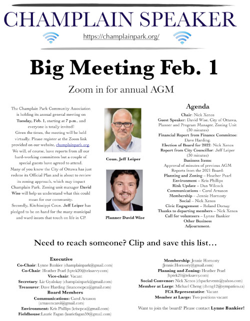 [Poster for the Annual General Meeting]