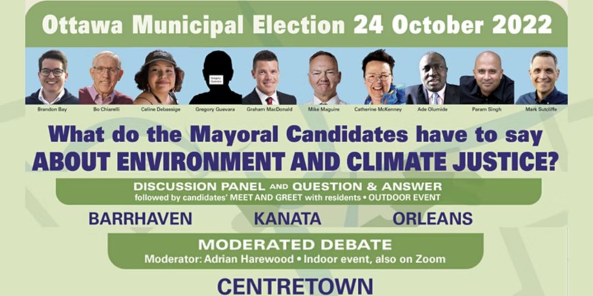 [Mayoral Candidates Headshots and Debate Dates and Places]