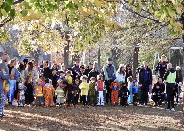 [2022 Fun Run Starters, photo by John Arnason]