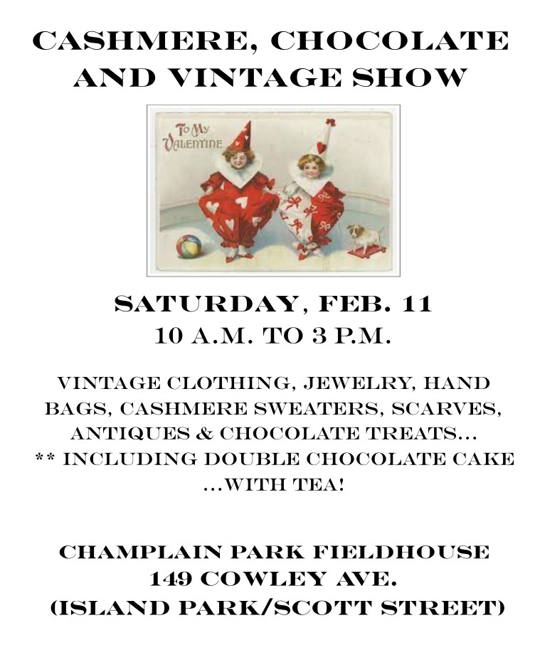 [Poster for the Cashmere, Chocolate and Vintage Show, 2023]