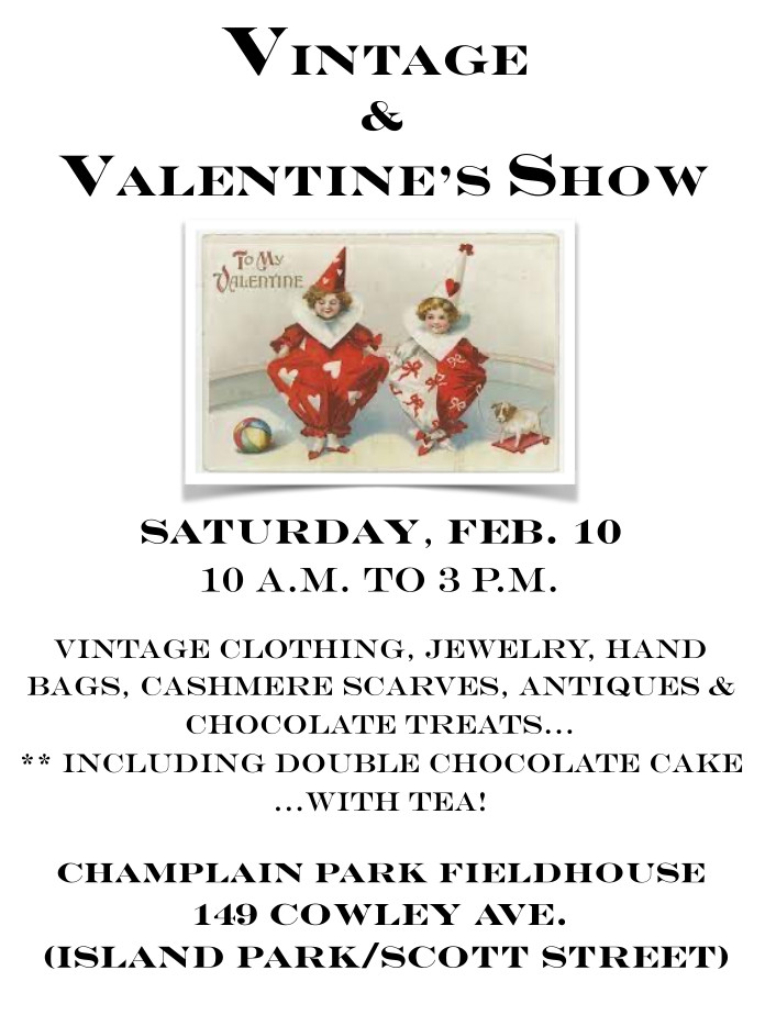 [Poster for Vintage and Valentine's Show]